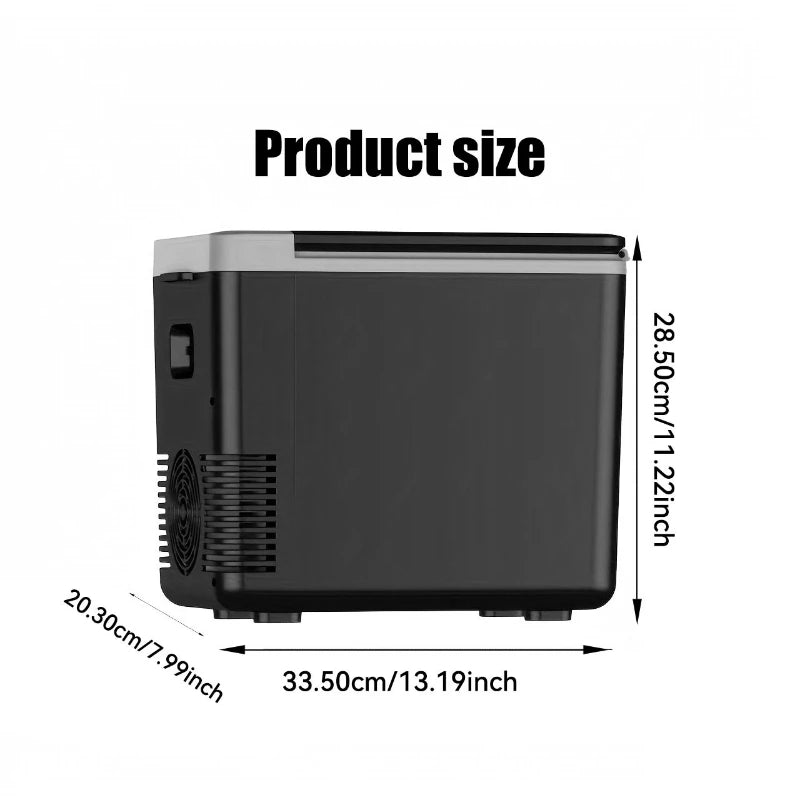Mini glacière électrique 10L Froid & Chaud – 12V/220V – Voiture & Maison – Camping Pêche