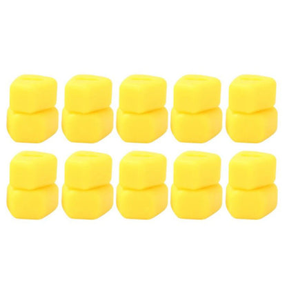 Faux maïs double artificiel pour pêche – 10 pièces – Appât équilibrant pop-up