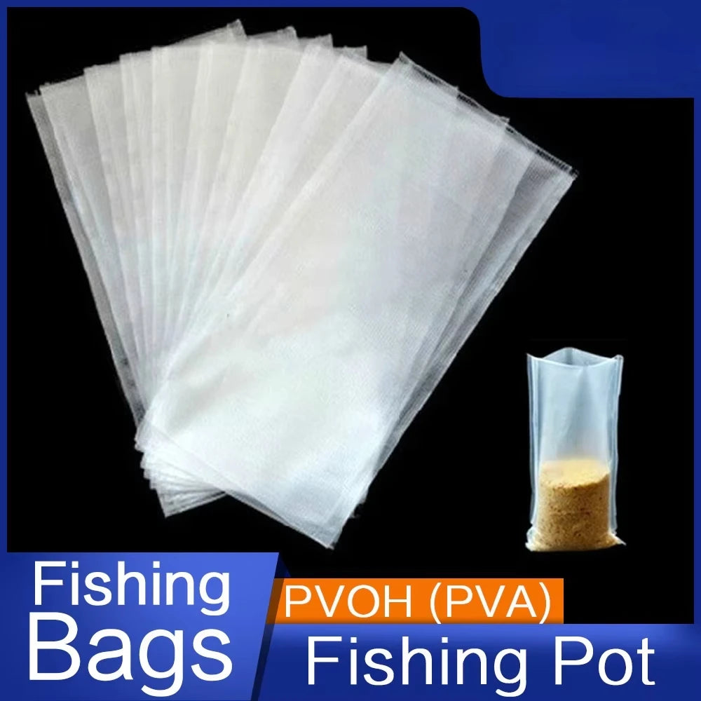 Sacs solubles de pêche – Lot de 50 pièces