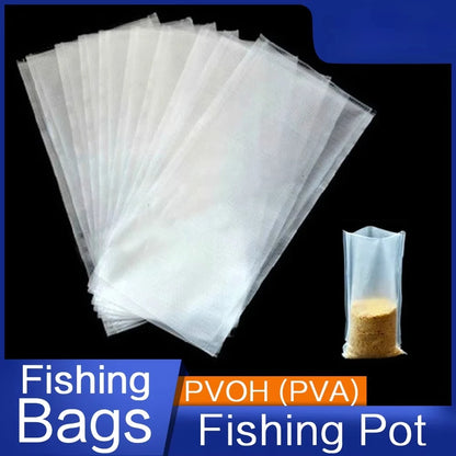 Sacs solubles de pêche – Lot de 50 pièces