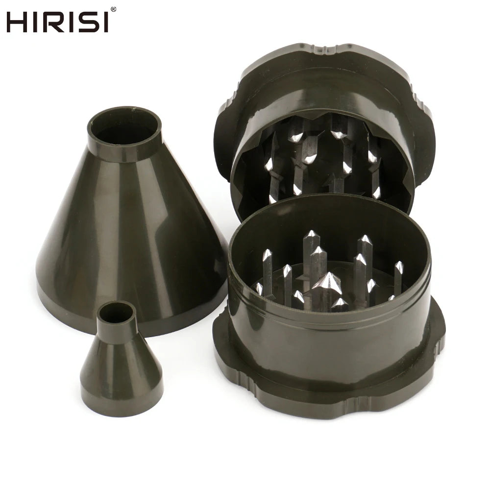 Broyeur d'appâts Hirisi WB22 – Boilies et pellets – Entonnoir intégré – 2 embouts PVA – Pêche carpe