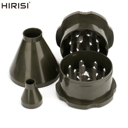 Broyeur d'appâts Hirisi WB22 – Boilies et pellets – Entonnoir intégré – 2 embouts PVA – Pêche carpe