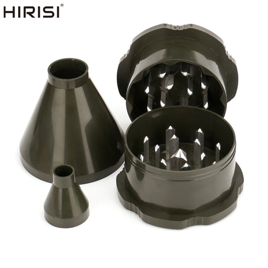 Broyeur d'appâts Hirisi WB22 – Boilies et pellets – Entonnoir intégré – 2 embouts PVA – Pêche carpe