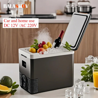 Mini glacière électrique 10L Froid & Chaud – 12V/220V – Voiture & Maison – Camping Pêche