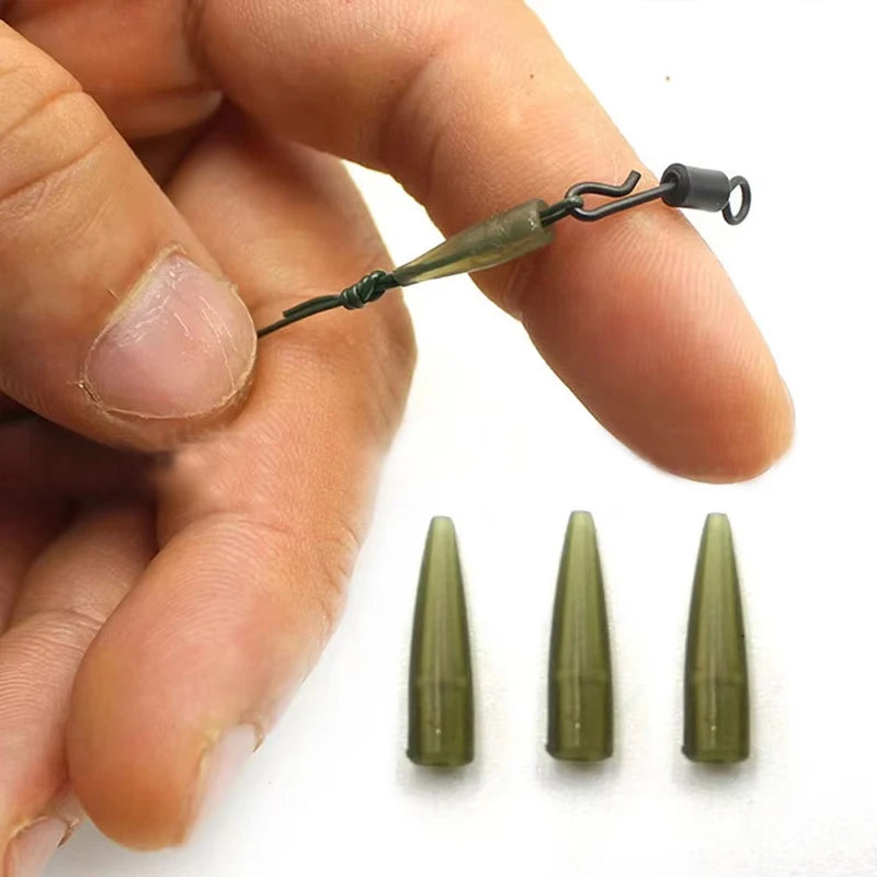 Manchons caoutchouc à changement rapide – Hair Rig & Ronnie Rig – Pack 50, 100 ou 200 pièces – Pêche carpe