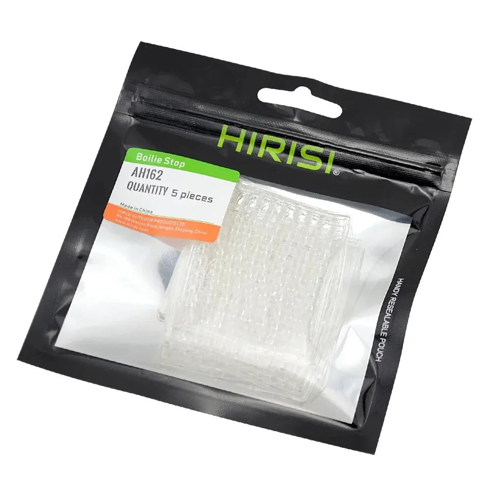 Stops boilies caoutchouc Hirisi – Pack 5 ou 16 pièces – Jaune, Blanc, Orange, Noir – Pêche carpe cheveu