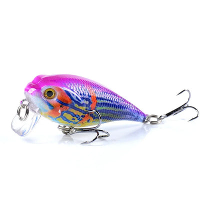 Leurres de pêche multicolores – 5,5 cm / 9g – Popper flottant
