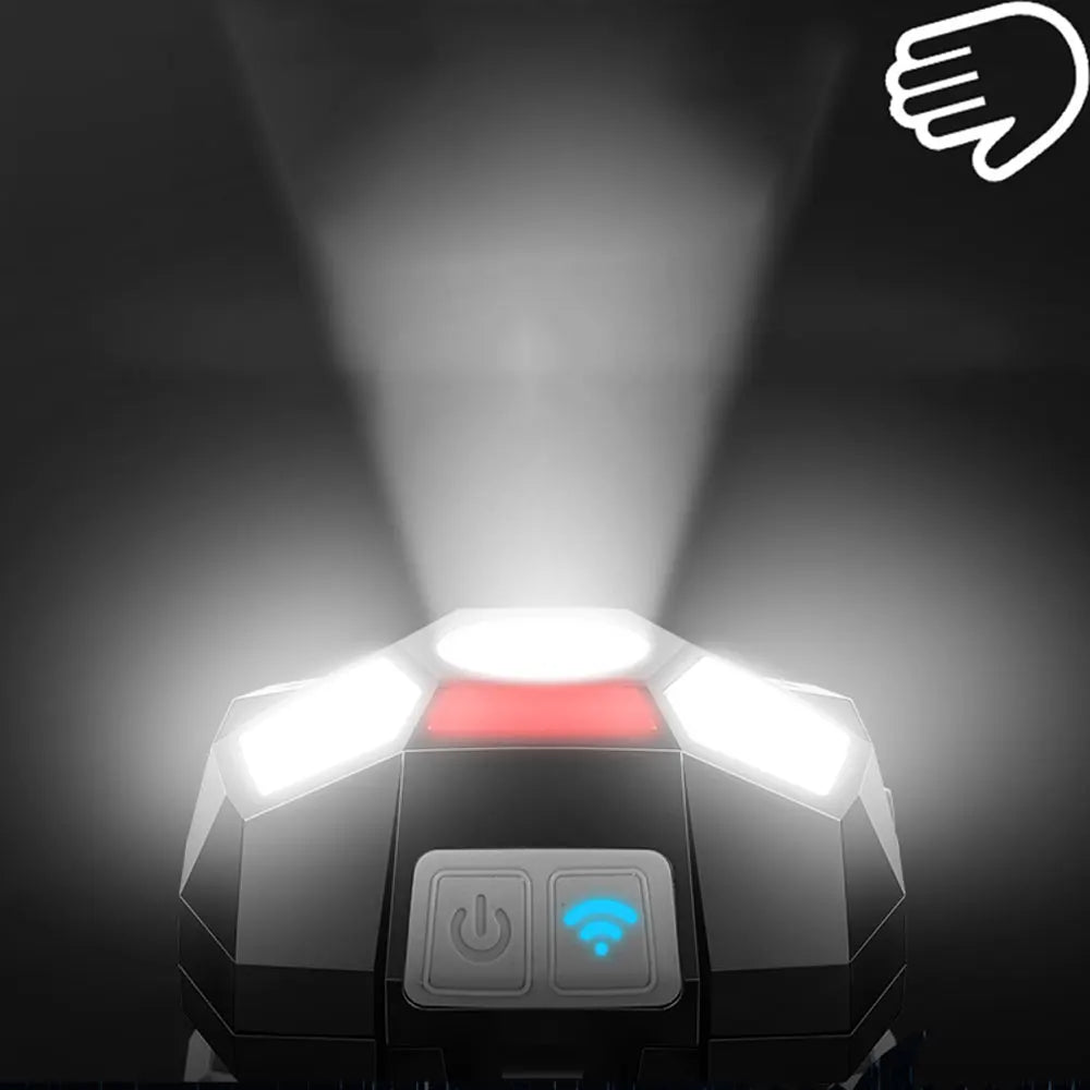 Lampe frontale LED rechargeable USB – 1000 lm – Capteur de mouvement – IPX4