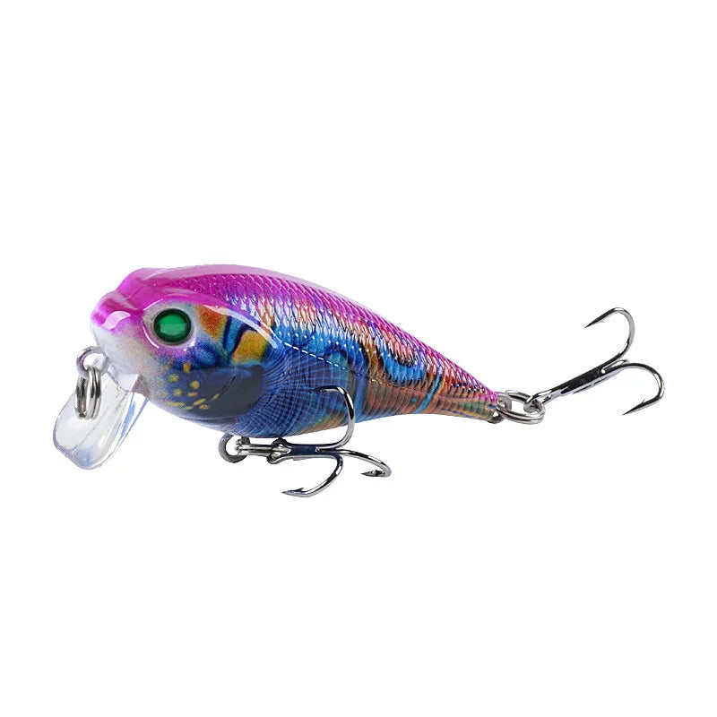 Leurres de pêche multicolores – 5,5 cm / 9g – Popper flottant