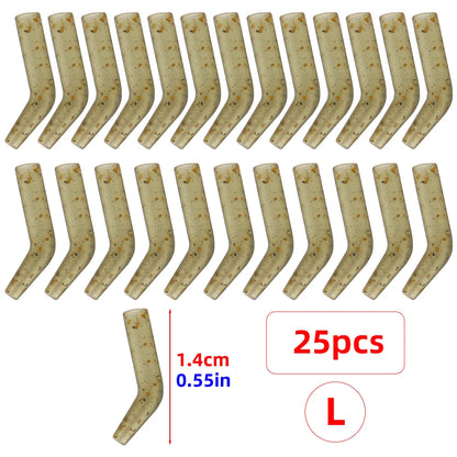 Aligneurs hameçons Hirisi AH251 – Pack 25 pièces – Taille M ou L – D-Rig anti-emmêlement – Pêche carpe