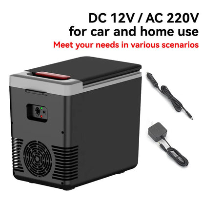 Mini glacière électrique 10L Froid & Chaud – 12V/220V – Voiture & Maison – Camping Pêche