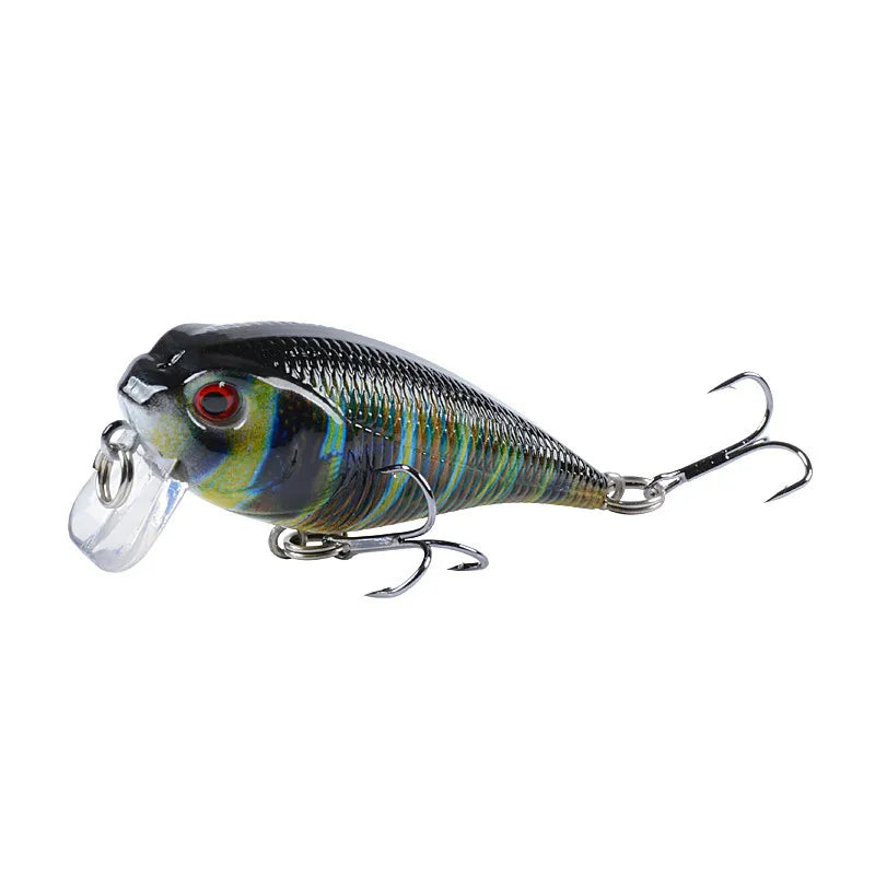 Leurres de pêche multicolores – 5,5 cm / 9g – Popper flottant