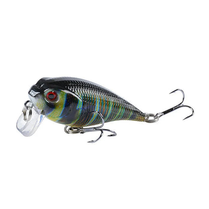 Leurres de pêche multicolores – 5,5 cm / 9g – Popper flottant