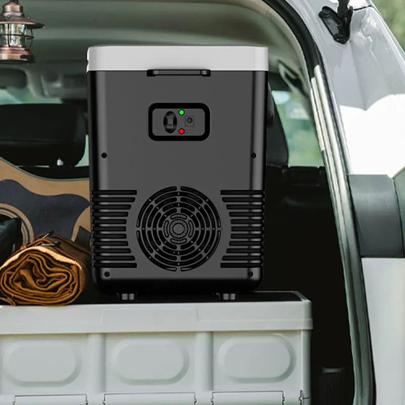 Mini glacière électrique 10L Froid & Chaud – 12V/220V – Voiture & Maison – Camping Pêche