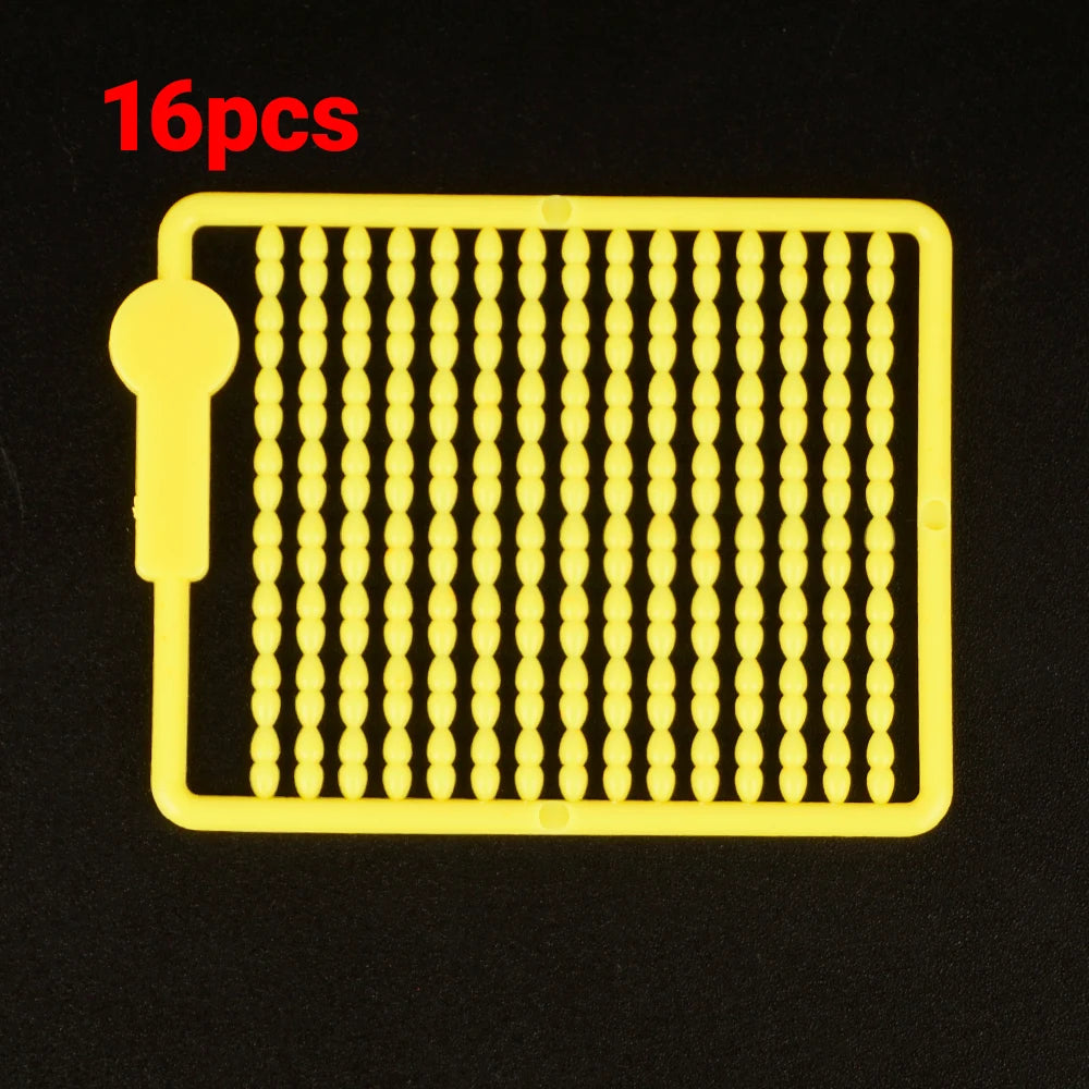 Stops boilies caoutchouc Hirisi – Pack 5 ou 16 pièces – Jaune, Blanc, Orange, Noir – Pêche carpe cheveu
