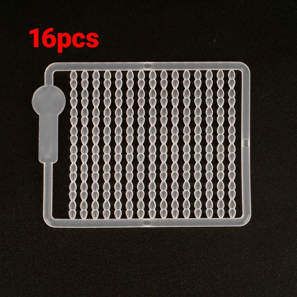 Stops boilies caoutchouc Hirisi – Pack 5 ou 16 pièces – Jaune, Blanc, Orange, Noir – Pêche carpe cheveu