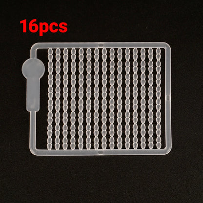 Stops boilies caoutchouc Hirisi – Pack 5 ou 16 pièces – Jaune, Blanc, Orange, Noir – Pêche carpe cheveu