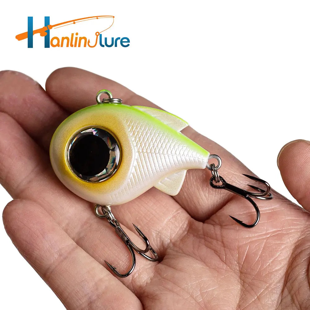 Leurre dur VIB coulant Hanlin 4cm 8.5g – Bille vibrante – Brochet, Perche, Bass – 8 couleurs