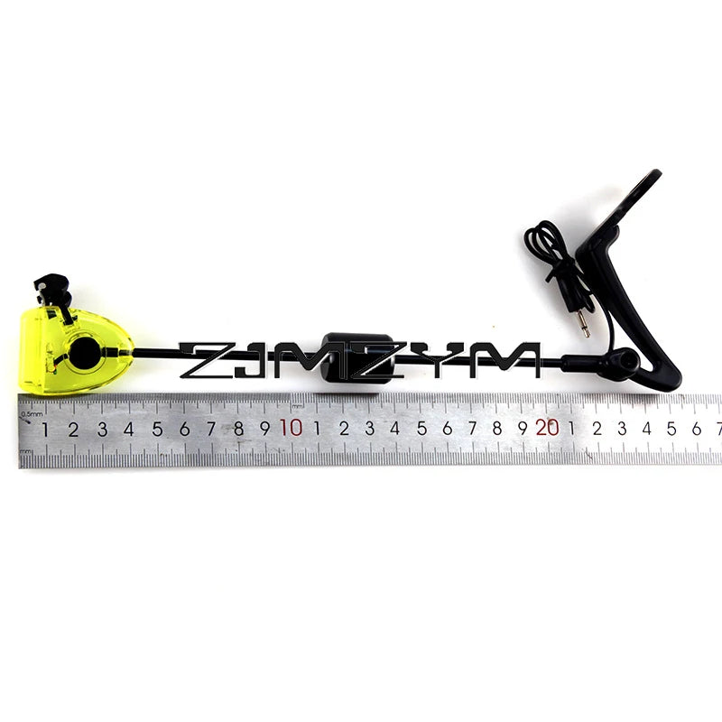 Set swingers LED indicateur de touche – 4 couleurs – Alarme – Pêche carpe – Pochette incluse