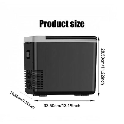 Mini glacière électrique 10L Froid & Chaud – 12V/220V – Voiture & Maison – Camping Pêche