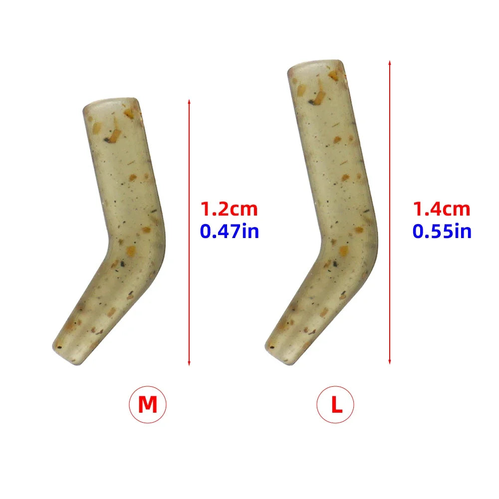 Aligneurs hameçons Hirisi AH251 – Pack 25 pièces – Taille M ou L – D-Rig anti-emmêlement – Pêche carpe