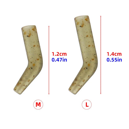 Aligneurs hameçons Hirisi AH251 – Pack 25 pièces – Taille M ou L – D-Rig anti-emmêlement – Pêche carpe