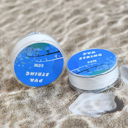Filet PVA soluble 50m – Corde tressée pour pêche à la carpe