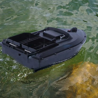 Bateau amorceur télécommandé RC avec GPS – 500m – Batterie 5200mAh – 2 trémies