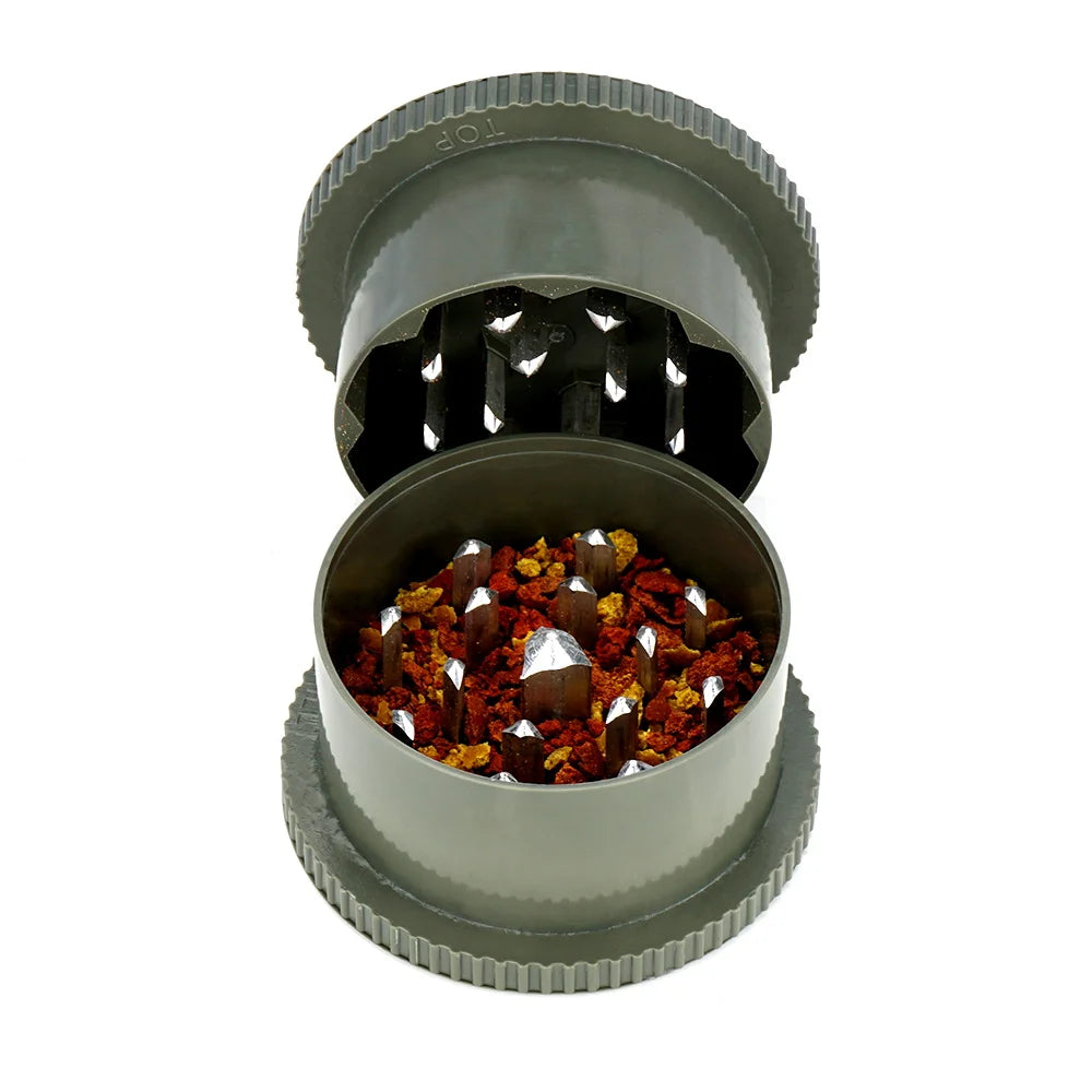 Broyeur d'appâts boilies et pellets Hirisi – Outil de pêche à la carpe – Lames acier – Compatible sacs PVA