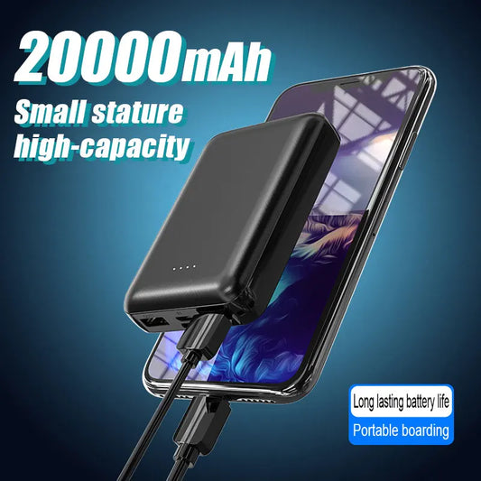 Batterie externe portable pour vêtements chauffants – 5000 / 10000 / 20000mAh – Double USB – Gilet, écharpe, gants