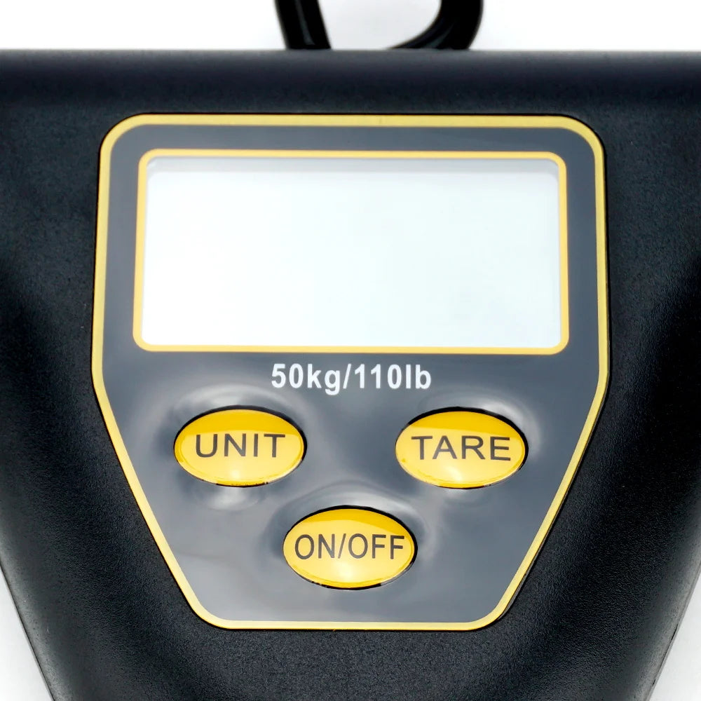 Balance pèse-poisson électronique Hirisi 50kg – Écran LCD rétroéclairé – Fonction tare – kg/lbs/oz
