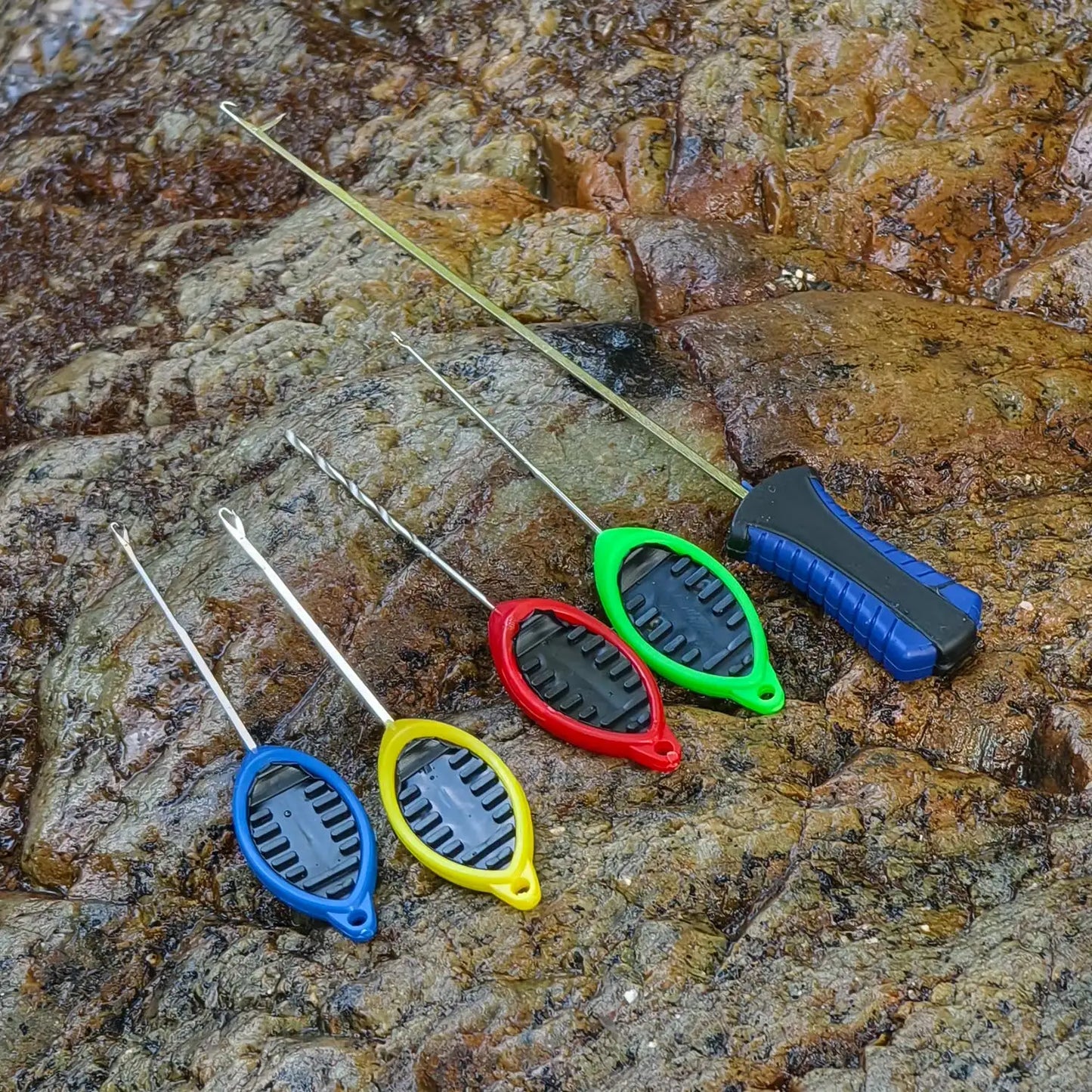 Ensemble d'aiguilles à bouillettes colorées – Kit complet pour la pêche